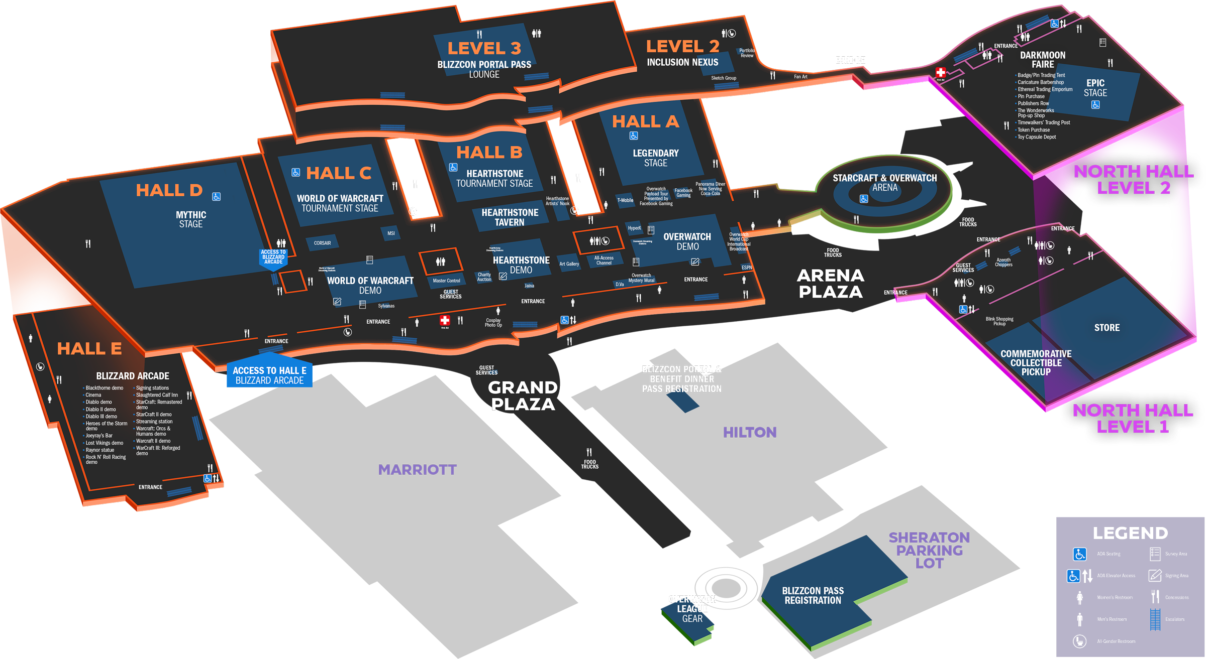 The BlizzCon 2019 Floor Plans Have Been Released PureDiablo