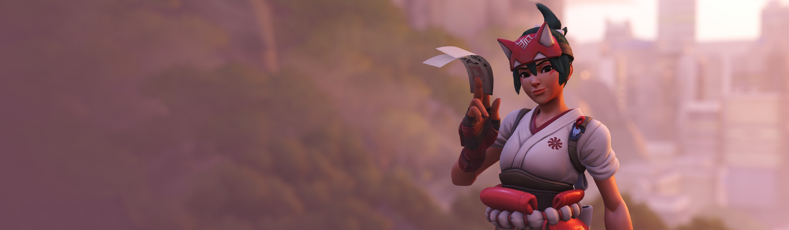 [suoiresnuart] overwatch kiriko animation