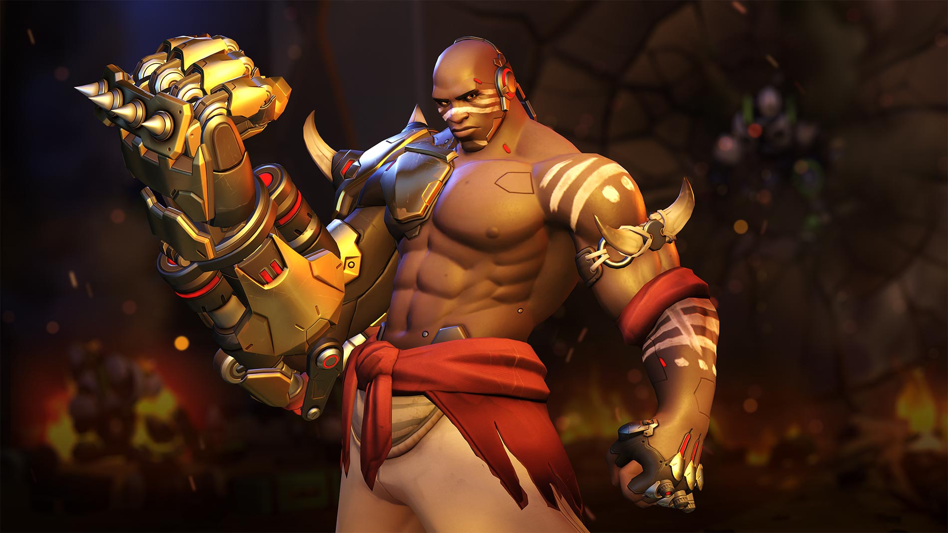 Doomfist is one of the heroes of Offensive Mode in Overwatch. (Image: Blizzard)