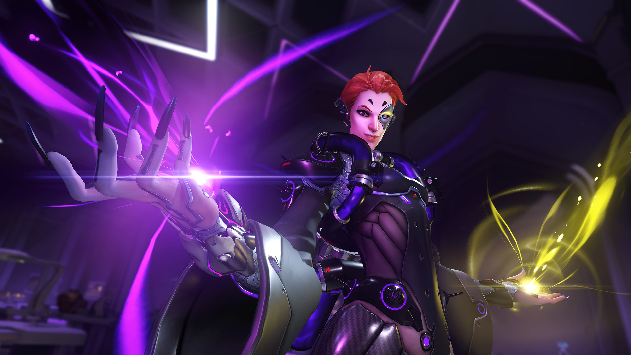 Moira is one of the Support heroes in Overwatch. (Image: Blizzard)