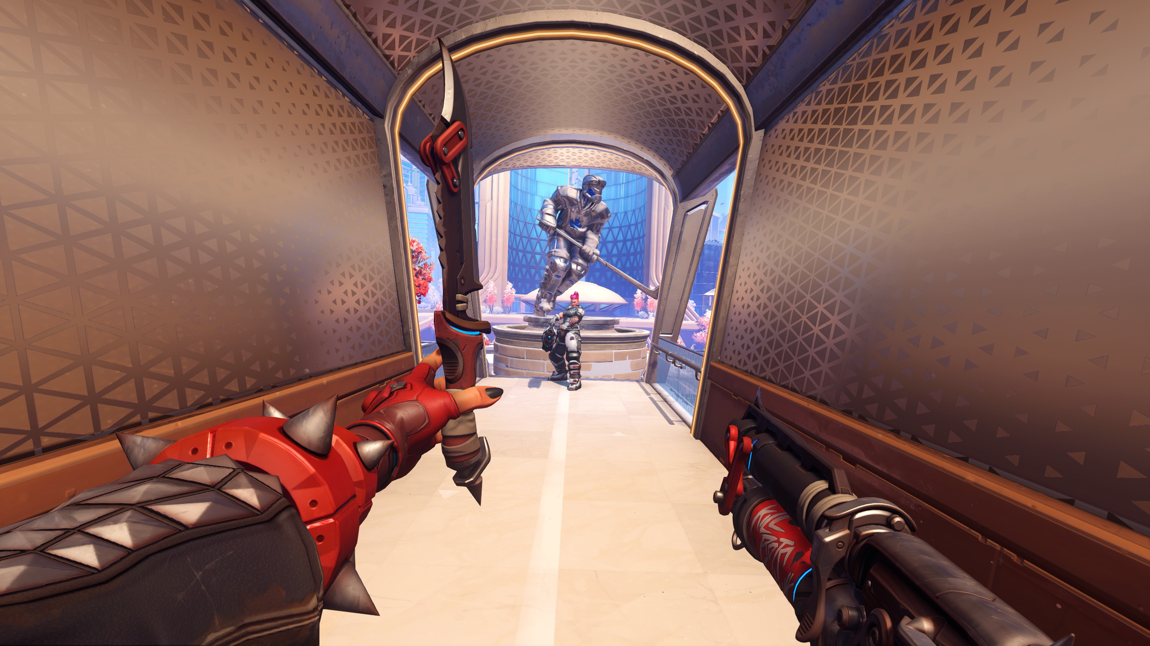 Overwatch 2 best crosshair and DPI settings for Junker Queen