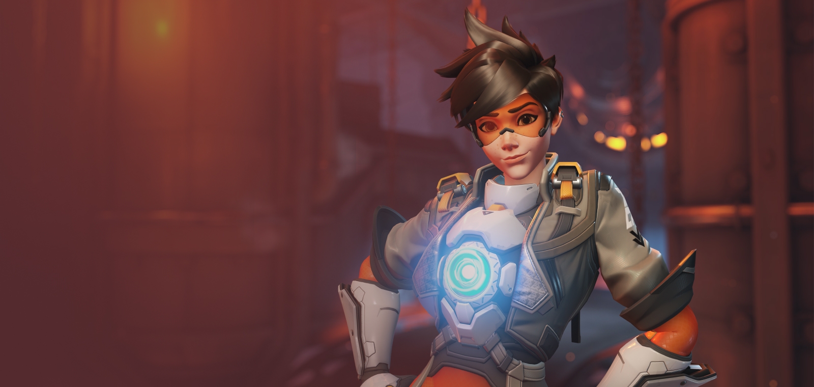 Characters of Overwatch Tracer, tracer, game, cartoon png