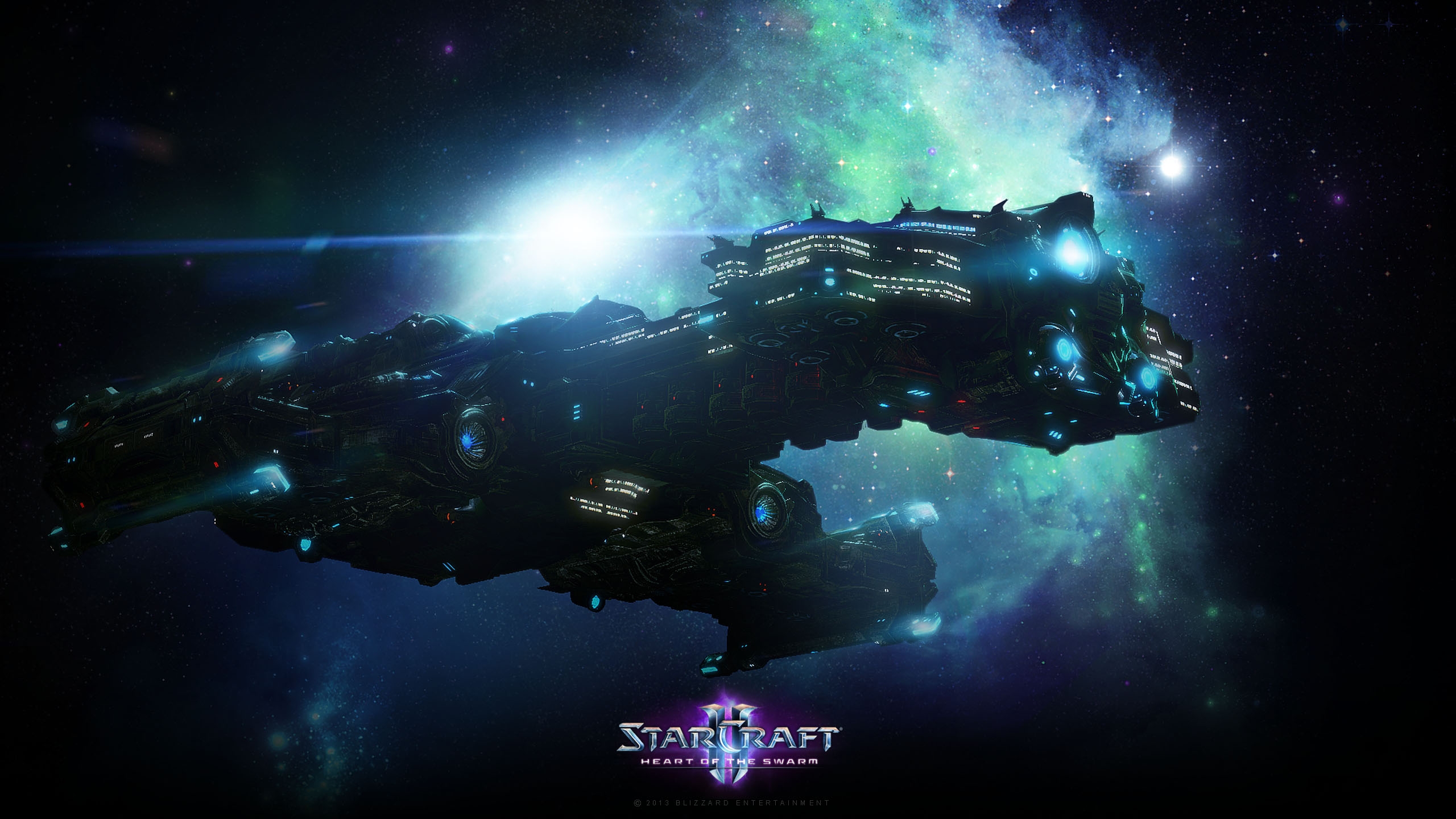 starcraft 2 heart of the swarm cinematic wallpaper