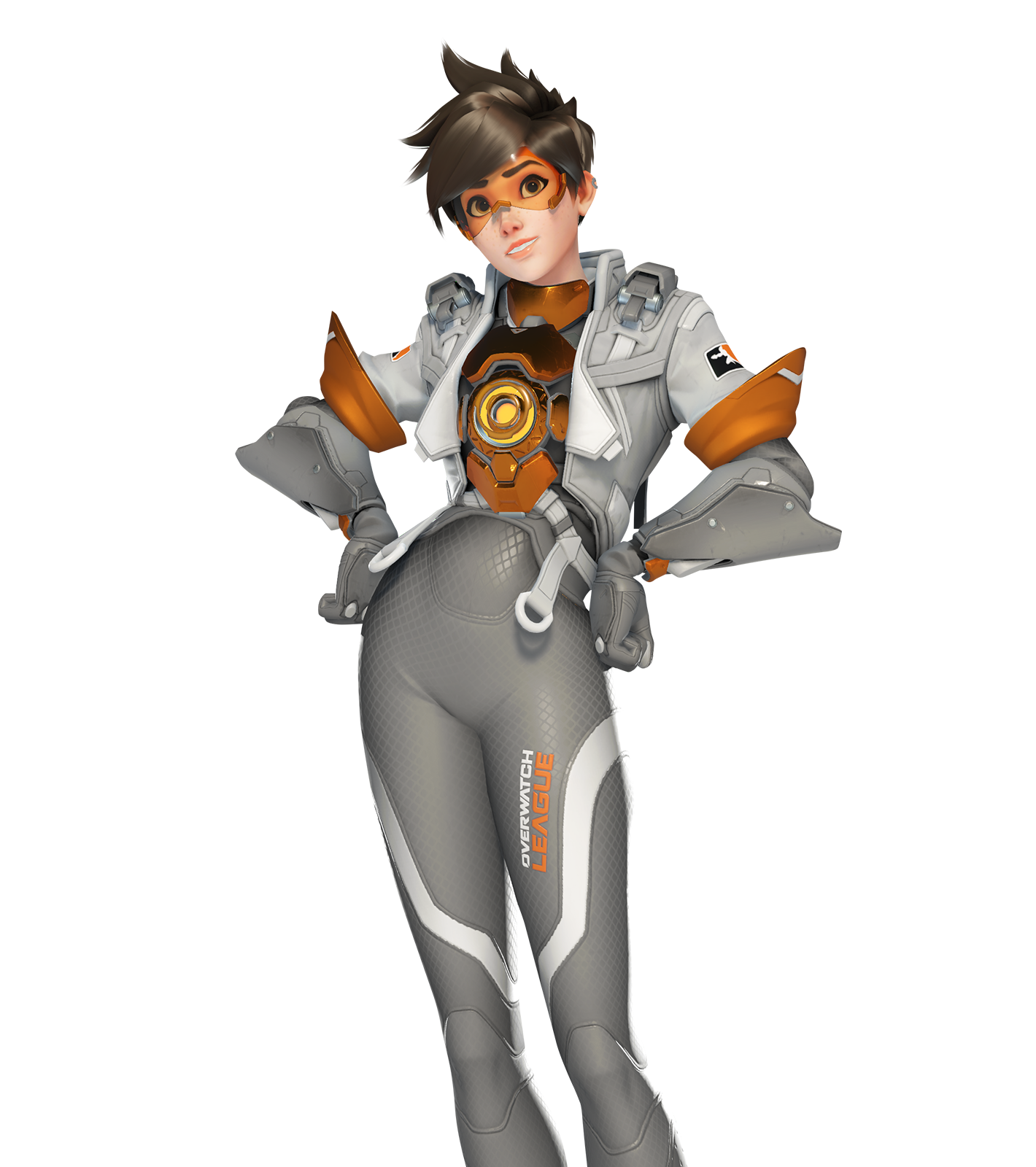 Tracer - Overwatch League White Skin Demo (Epic)(PS4) 