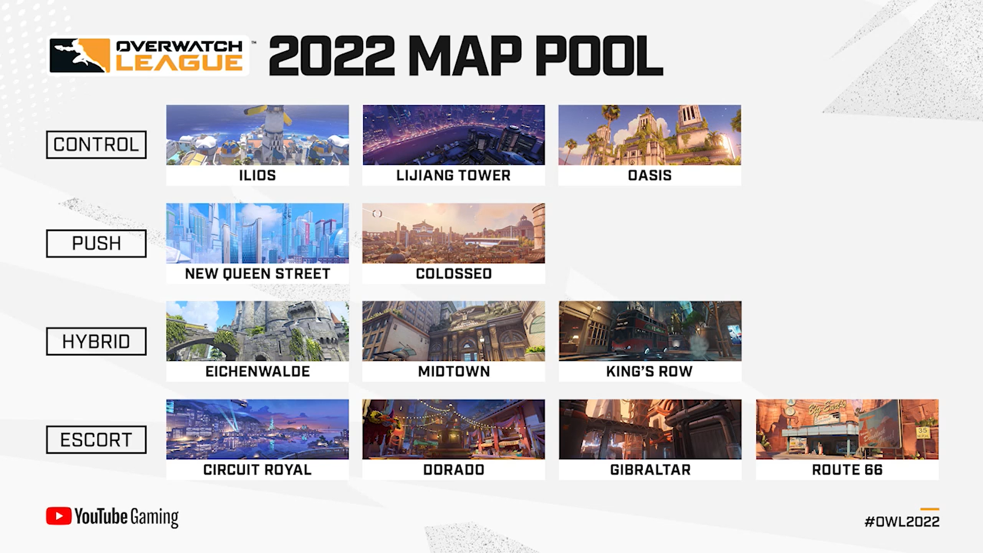 Community Update 2022 Schedule and Map Pool The Overwatch League