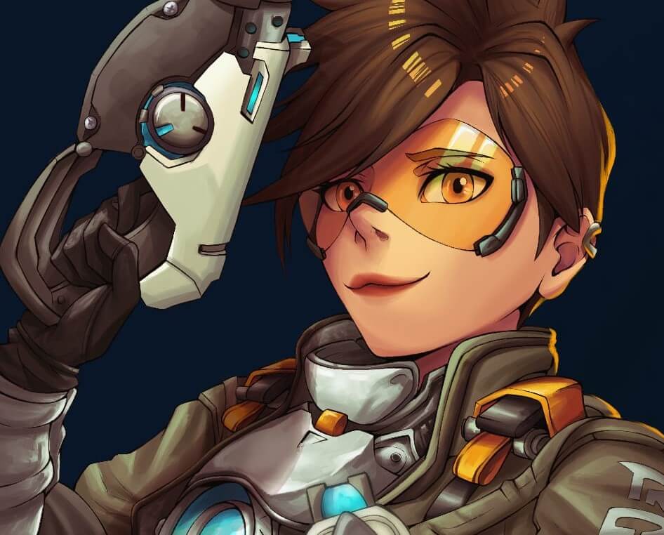 Naeri X 나에리 on X: Overwatch Police Tracer Skin Concept 🚨 This, tracer  overwatch skins 