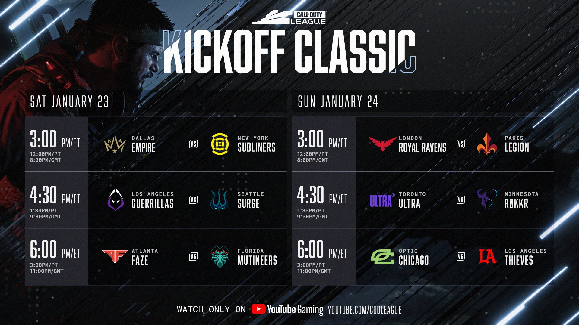 CDL Kickoff Classic starts 2021 Call of Duty League | Esportz Network