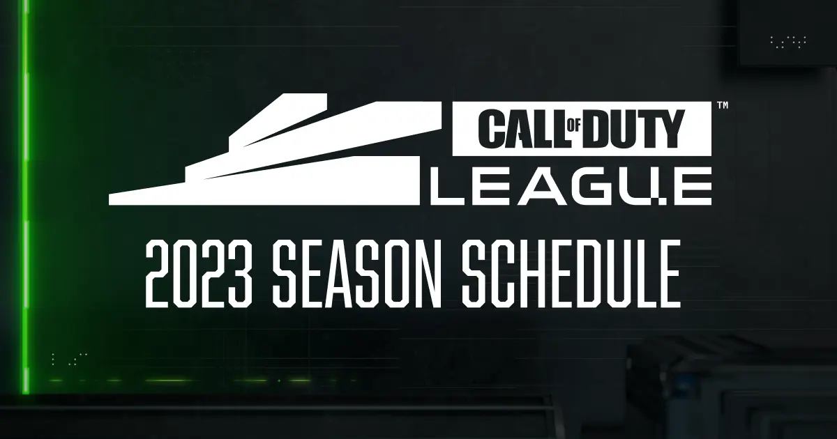 Schedule Call of Duty League