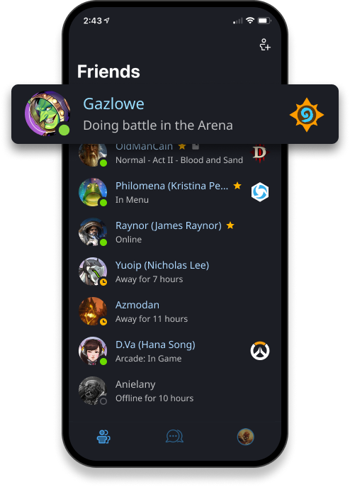 モバイル版battle Net App Blizzard Entertainment